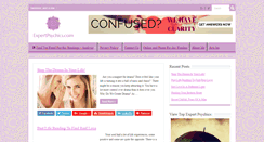 Desktop Screenshot of expertpsychics.com